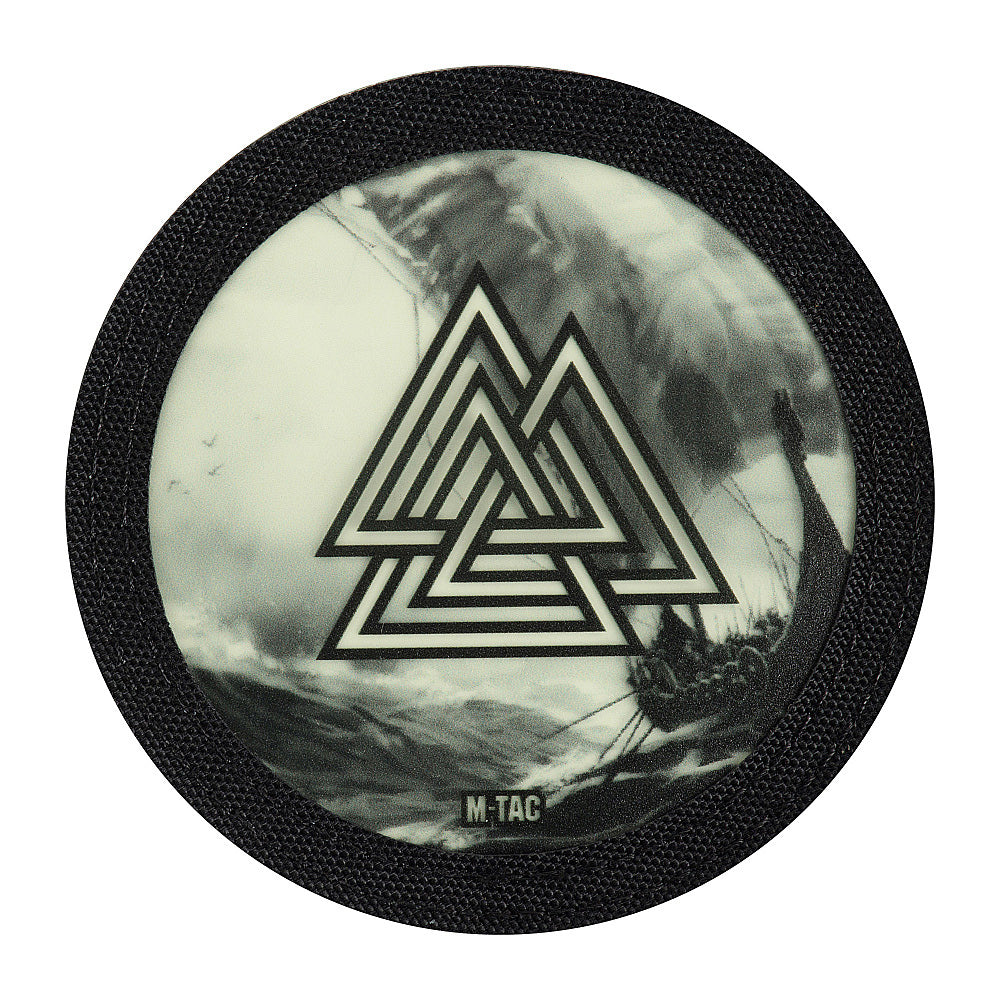 Patch Moral Walknut/Drakkar M-Tac - Black/GID, Luminescent