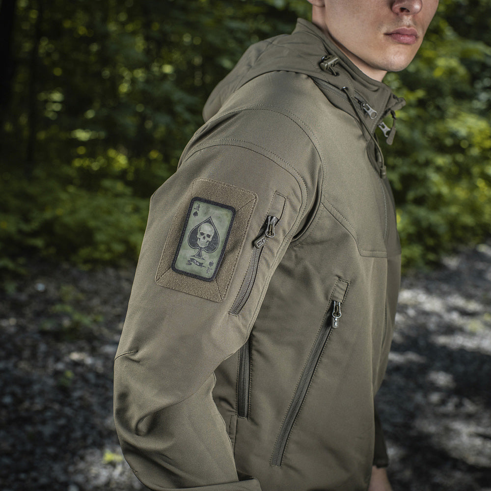 Patch Morale Ace of Spades M-Tac - Ranger Green/Negru, Cordura