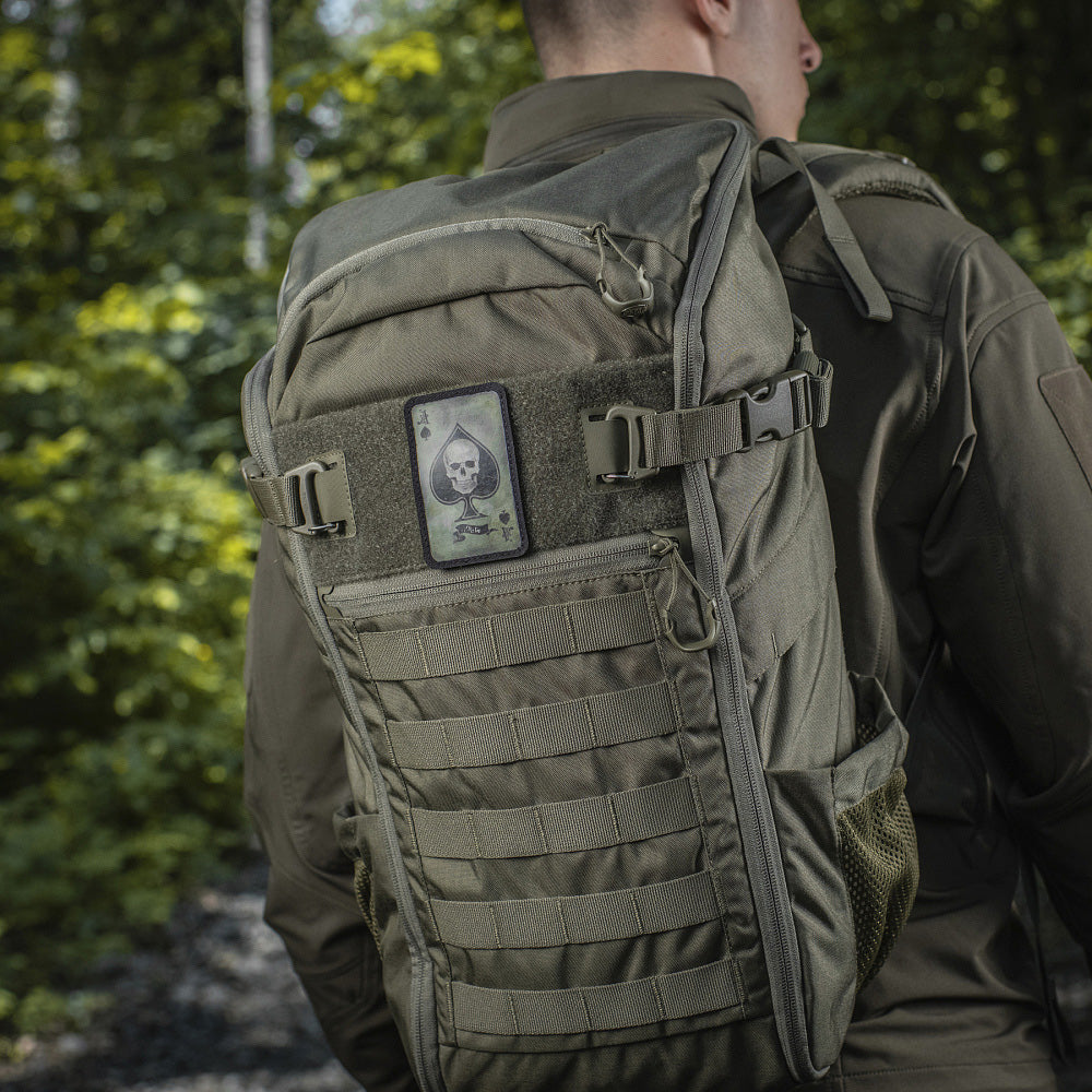 Patch Morale Ace of Spades M-Tac - Ranger Green/Negru, Cordura