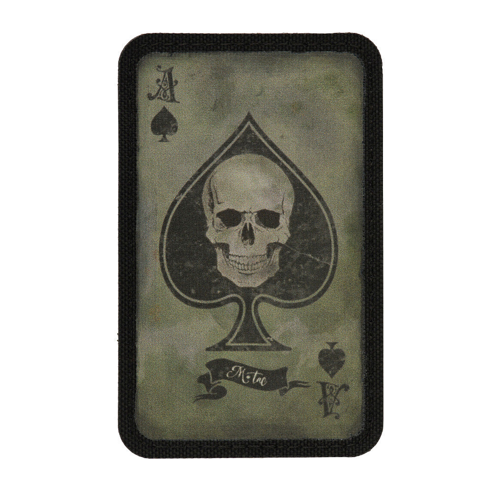 Patch Morale Ace of Spades M-Tac - Ranger Green/Negru, Cordura