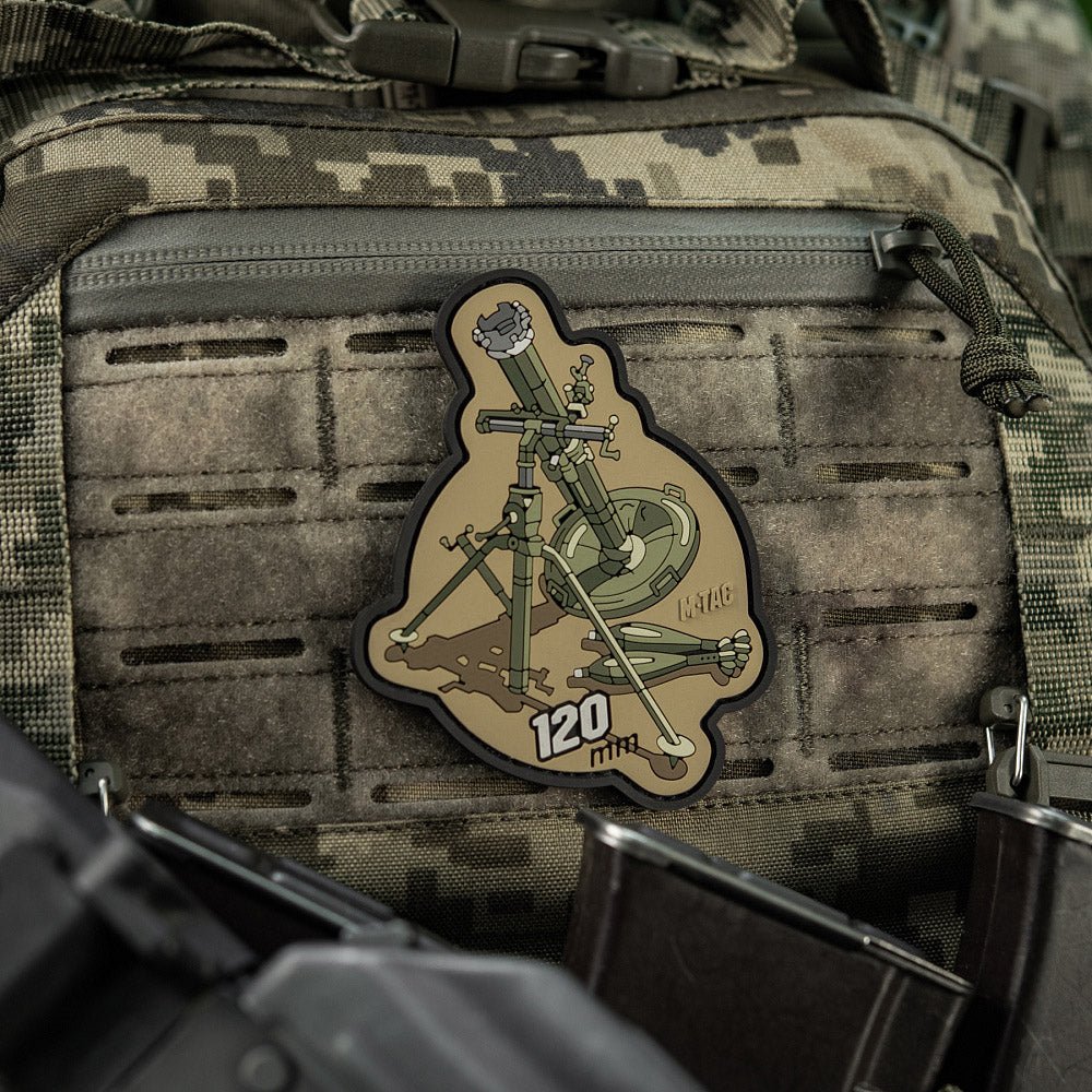Patch Mortier MP-120 M-Tac PVC - Pentru Colecția Ta Tactică