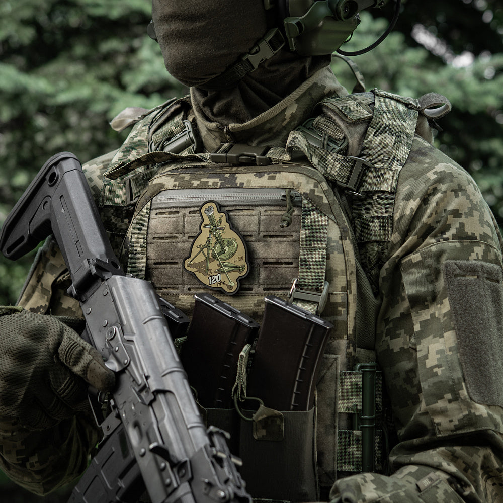 Patch Mortier MP-120 M-Tac PVC - Pentru Colecția Ta Tactică