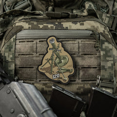 Patch Mortier MP-120 M-Tac PVC - Pentru Colecția Ta Tactică