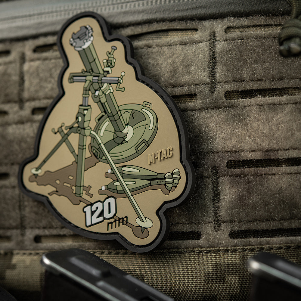 Patch Mortier MP-120 M-Tac PVC - Pentru Colecția Ta Tactică