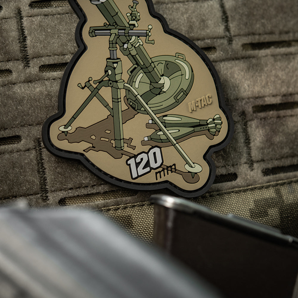 Patch Mortier MP-120 M-Tac PVC - Pentru Colecția Ta Tactică