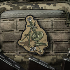 Patch Mortier MP-120 M-Tac PVC - Pentru Colecția Ta Tactică