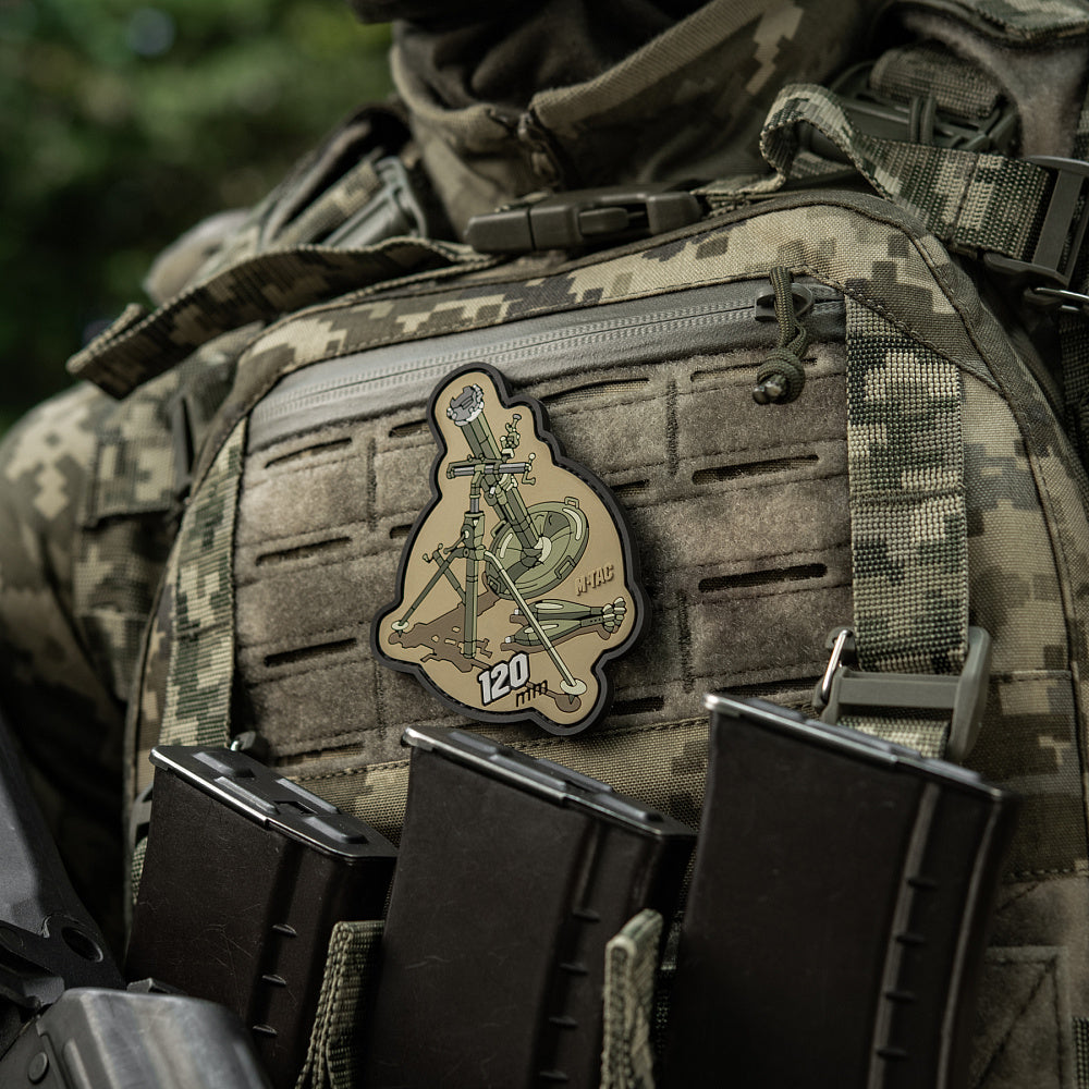 Patch Mortier MP-120 M-Tac PVC - Pentru Colecția Ta Tactică