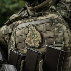 Patch Mortier MP-120 M-Tac PVC - Pentru Colecția Ta Tactică