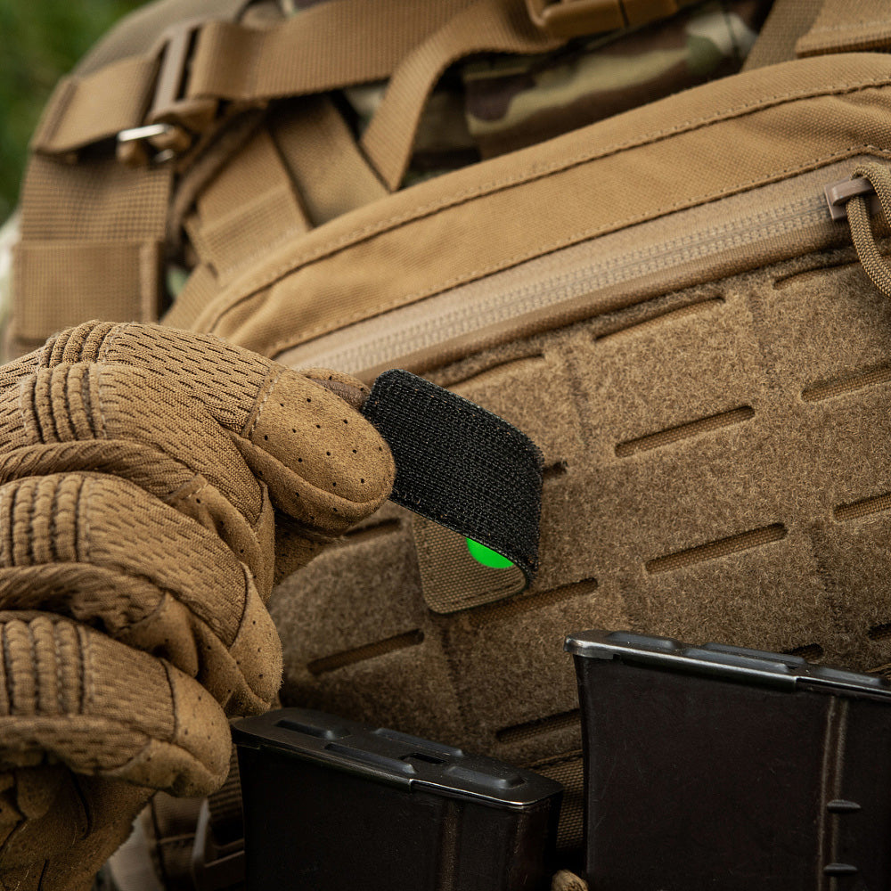 Patch Ochi de Pisică Laser Cut M-Tac - Coyote/Verde Fosforescent