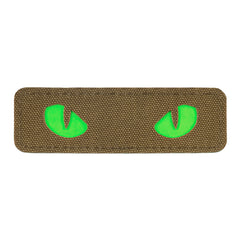 Patch Ochi de Pisică Laser Cut M-Tac - Coyote/Verde Fosforescent
