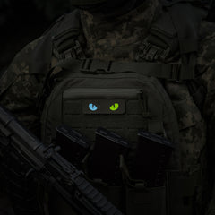 Patch Ochi de Pisică Laser Cut M-Tac - Ranger Green/Galben/Albastru