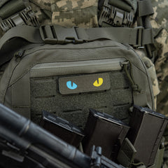 Patch Ochi de Pisică Laser Cut M-Tac - Ranger Green/Galben/Albastru