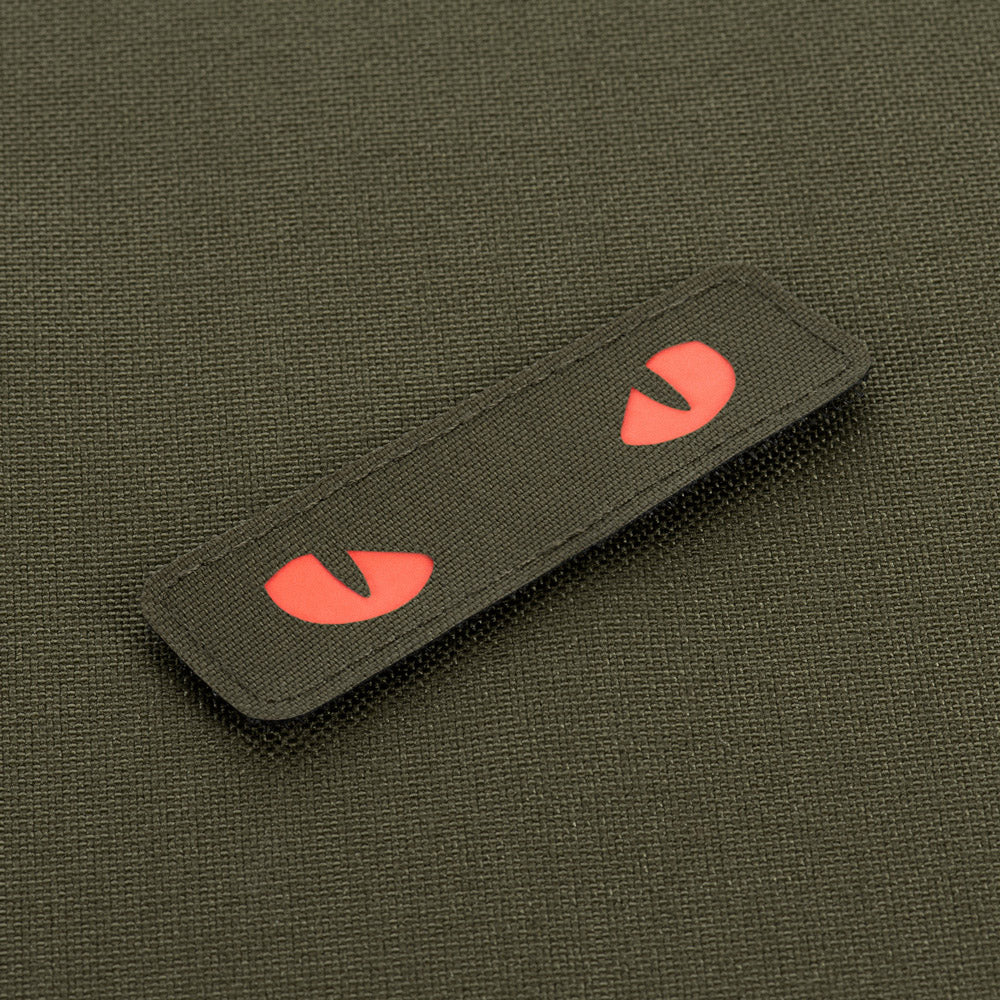 Patch Ochi de Pisică Laser Cut M-Tac - Ranger Green/Roșu