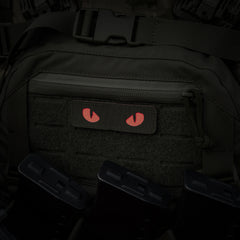 Patch Ochi de Pisică Laser Cut M-Tac - Ranger Green/Roșu