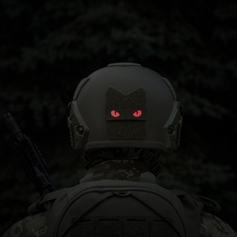 Patch Ochi de Pisică Laser Cut M-Tac - Ranger Green/Roșu
