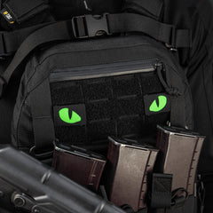 Patch Ochi de Tigru Laser Cut M-Tac - Black/Coyote (Set 2)