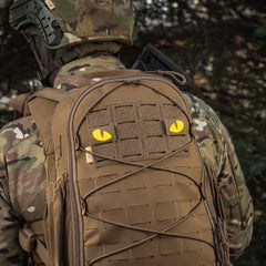 Patch Ochi de Tigru Laser Cut M-Tac - Coyote/Galben Fosforescent