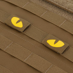 Patch Ochi de Tigru Laser Cut M-Tac - Coyote/Galben Fosforescent