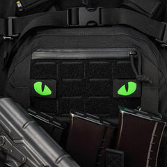 Patch Ochi de Tigru Laser Cut M-Tac - Negru/Verde