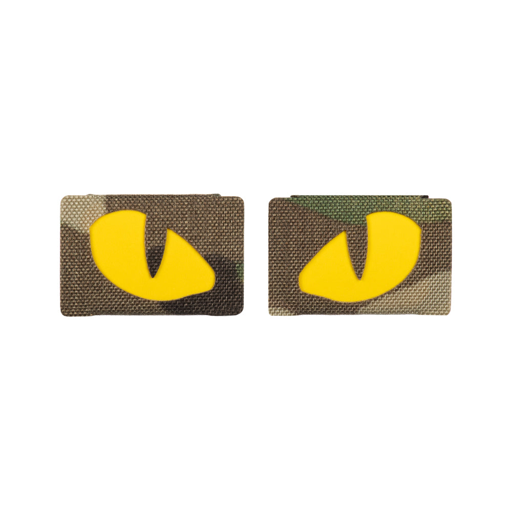 Patch Ochi de Tigru M-Tac Laser Cut - Multicam/Galben Fosforescent