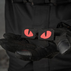 Patch Ochi Tigru M-Tac – Laser Cut (Pereche) Black/Red