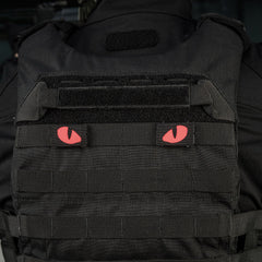 Patch Ochi Tigru M-Tac – Laser Cut (Pereche) Black/Red