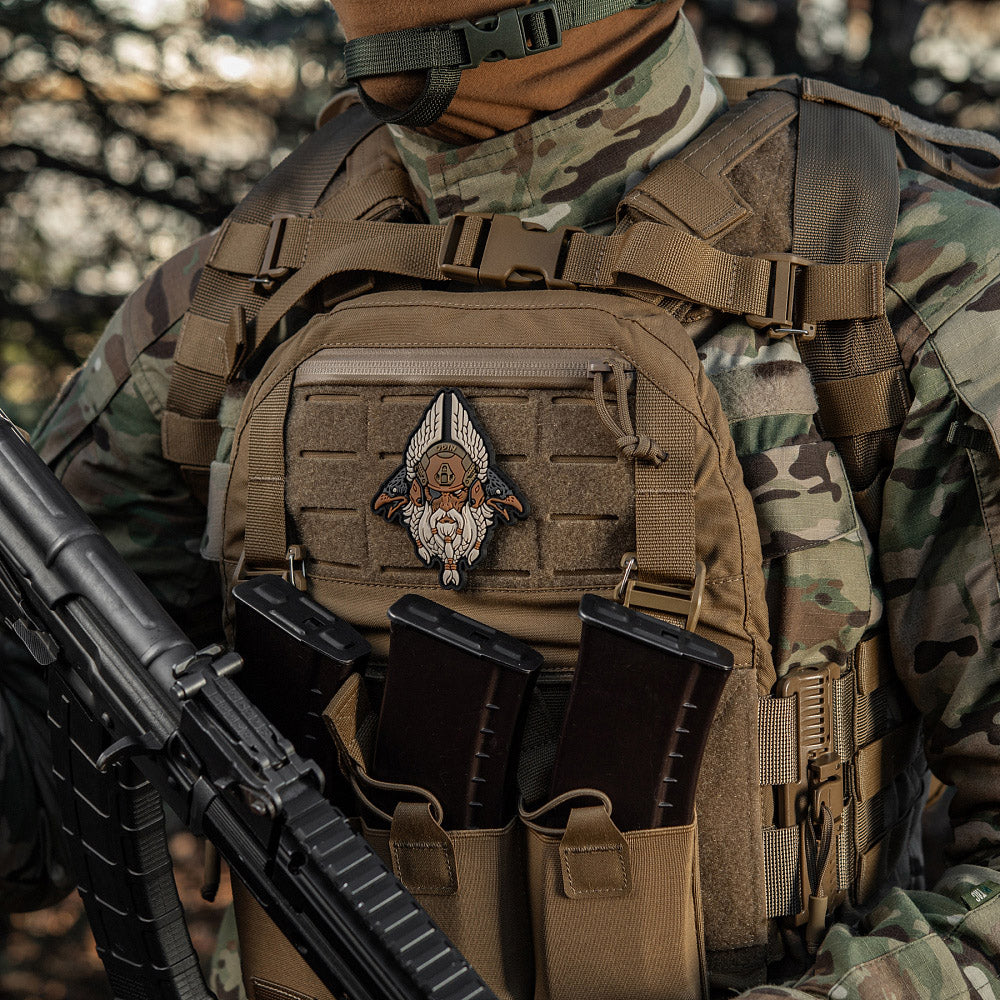 Patch Odin Tactical 3D PVC M-Tac - Coyote, Spirit Viking