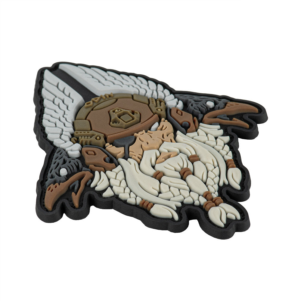 Patch Odin Tactical 3D PVC M-Tac - White/Coyote, Spirit Viking