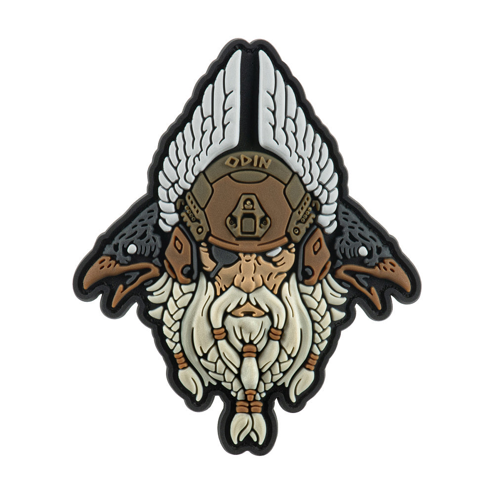 Patch Odin Tactical 3D PVC M-Tac - White/Coyote, Spirit Viking