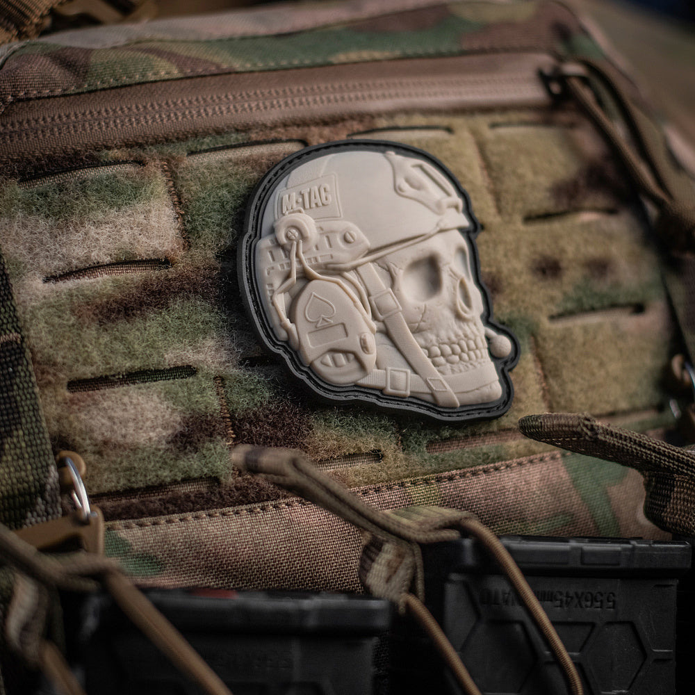 Patch Operator 3D PVC M-Tac - Alb, Realism Tactic