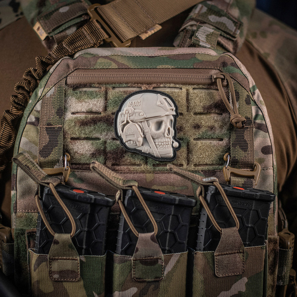 Patch Operator 3D PVC M-Tac - Alb, Realism Tactic