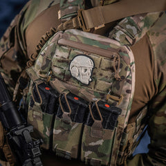 Patch Operator 3D PVC M-Tac - Alb, Realism Tactic