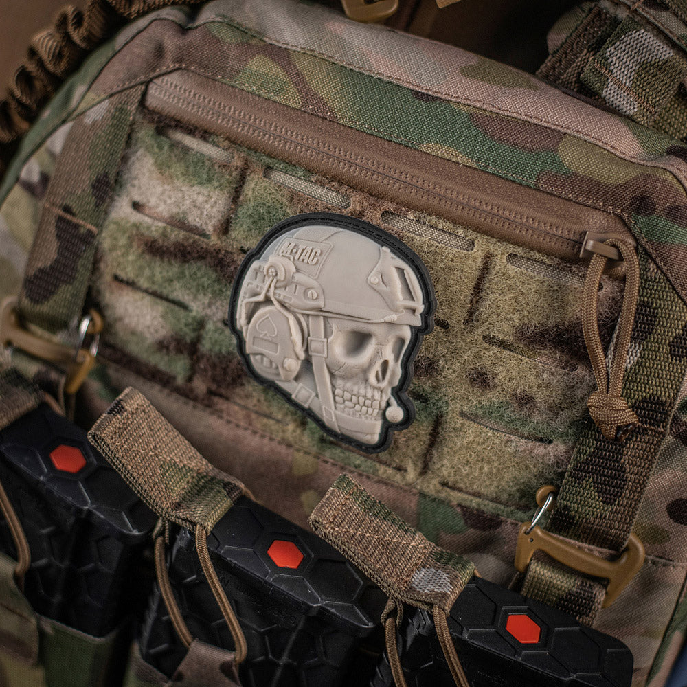 Patch Operator 3D PVC M-Tac - Alb, Realism Tactic