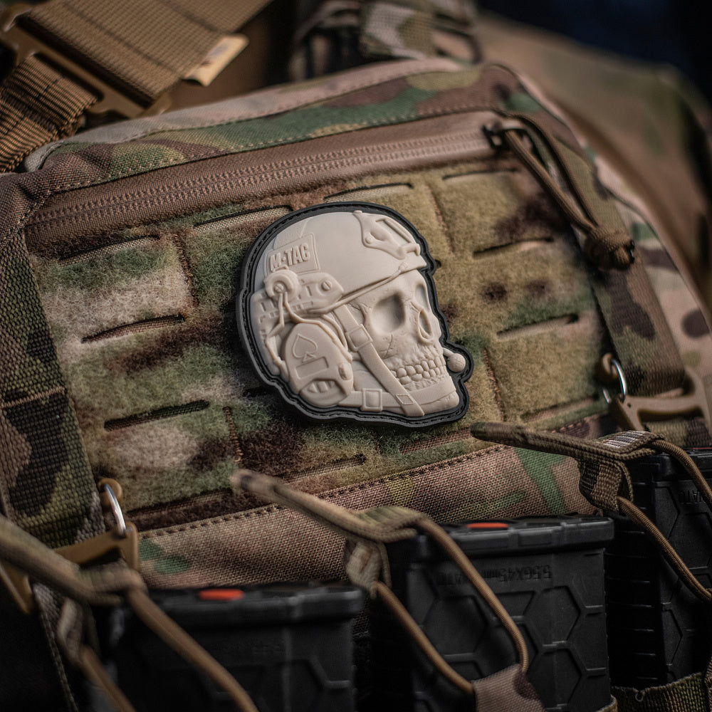 Patch Operator 3D PVC M-Tac - Alb, Realism Tactic