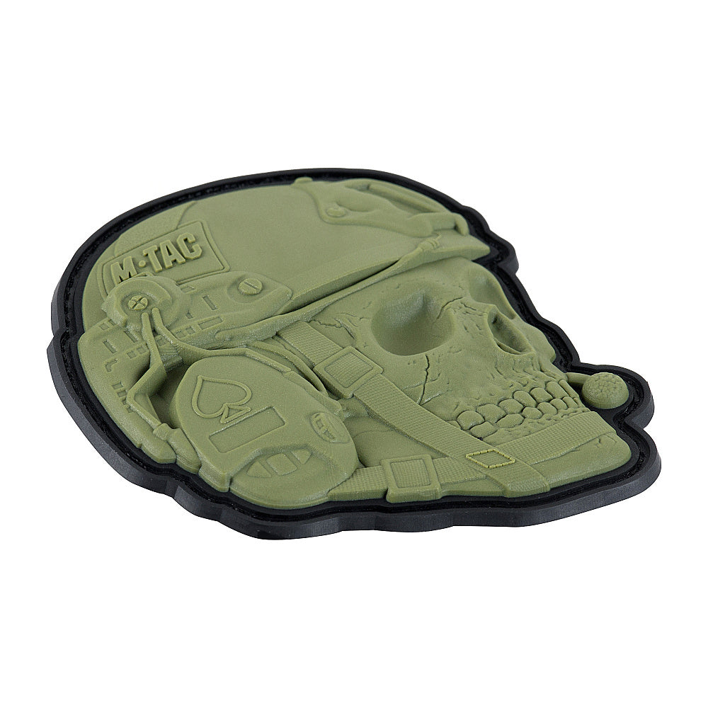 Patch Operator 3D PVC M-Tac - Olive, Mesaj Puternic