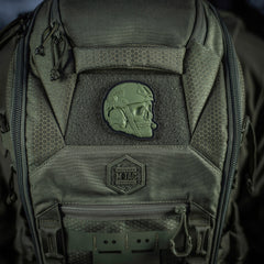 Patch Operator 3D PVC M-Tac - Olive, Mesaj Puternic