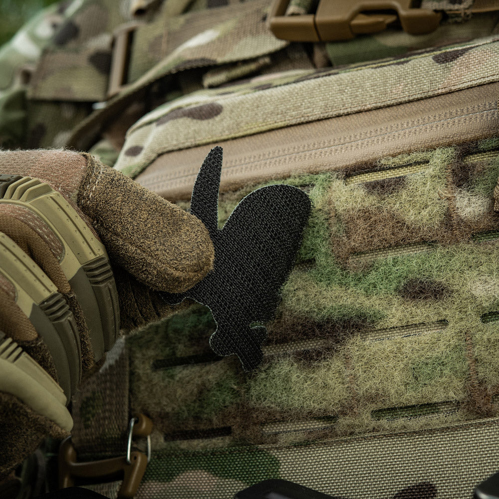 Patch Operator UFO M-Tac - Black/Green (Laser Cut, Cordura)