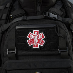 Patch Paramédic Brodat M-Tac - Negru, Simbolism Profund