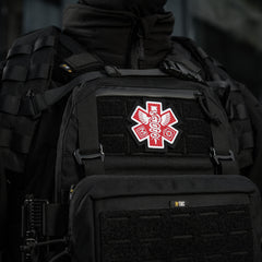 Patch Paramédic Brodat M-Tac - Negru, Simbolism Profund