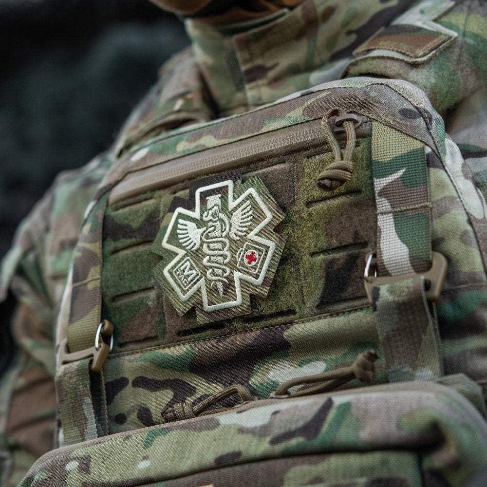 Patch Paramedic M-Tac - Multicam, Brodat, Simbolism Profund