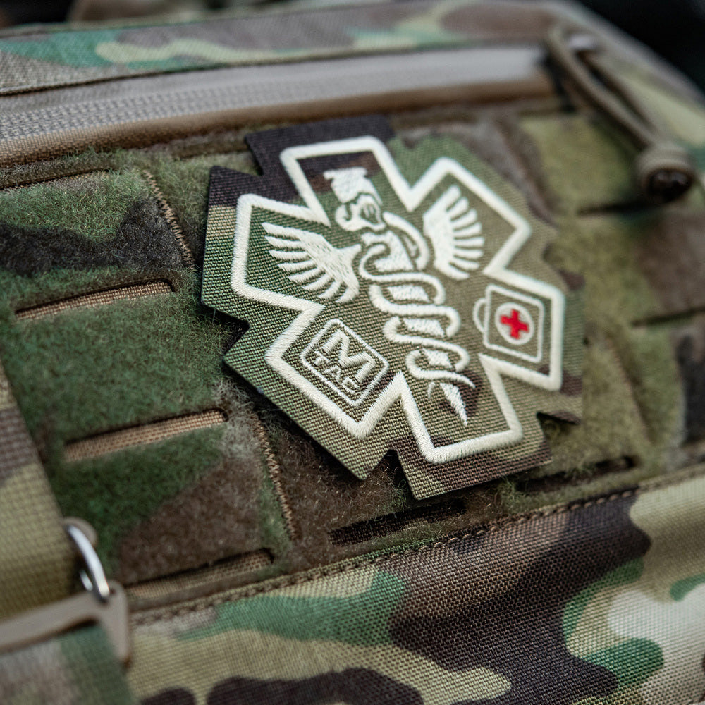 Patch Paramedic M-Tac - Multicam, Brodat, Simbolism Profund