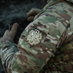Patch Paramedic M-Tac - Multicam, Brodat, Simbolism Profund