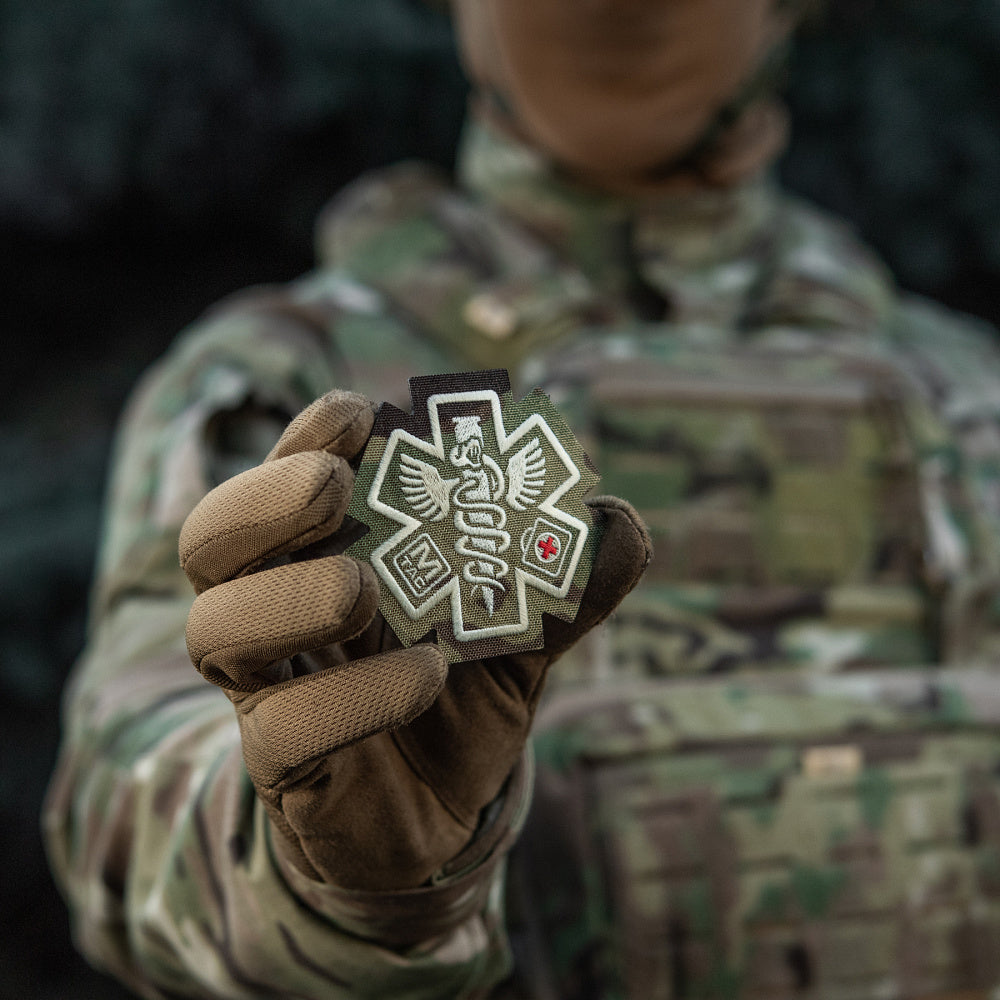 Patch Paramedic M-Tac - Multicam, Brodat, Simbolism Profund
