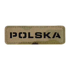 Patch Polska M-Tac Laser Cut - Multicam/Black