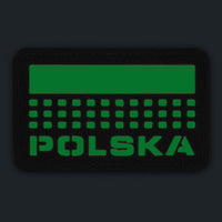 Patch Polska M-Tac Laser Cut - Multicam/GID, Fosforescent