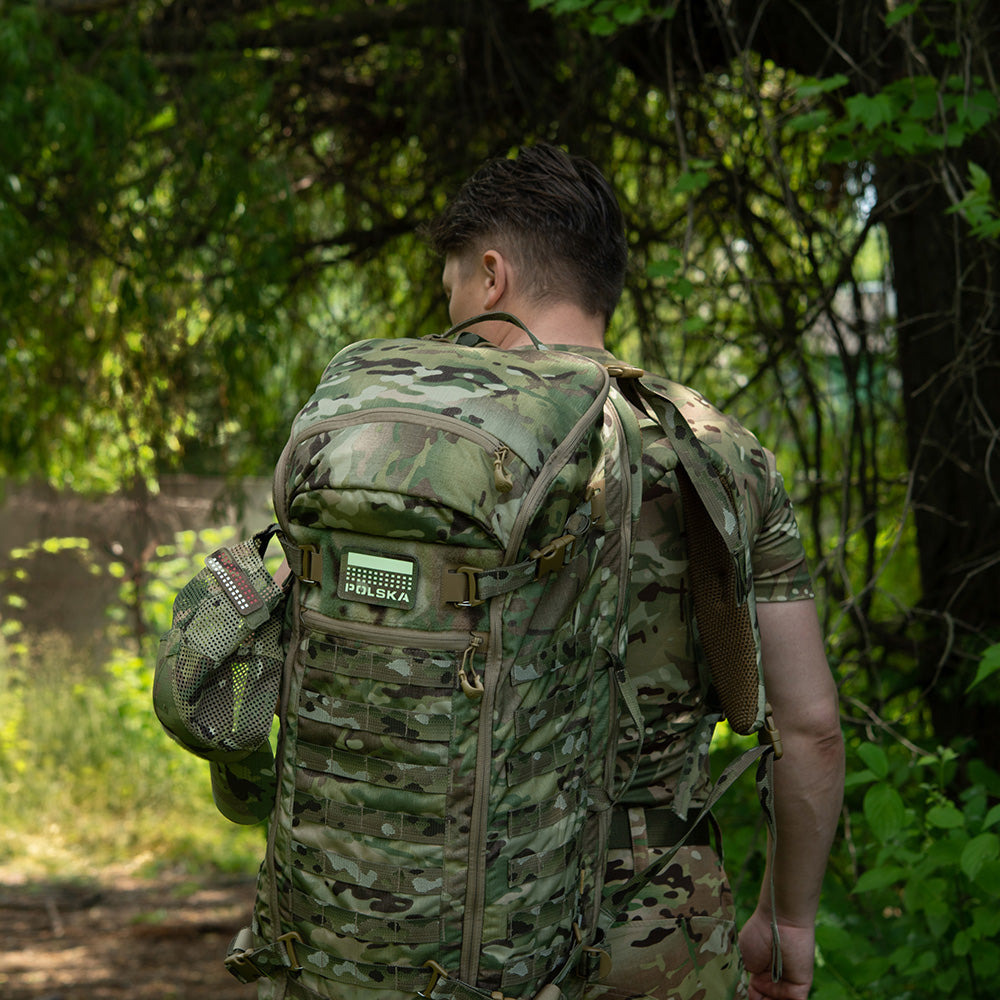 Patch Polska M-Tac Laser Cut - Multicam/GID, Fosforescent
