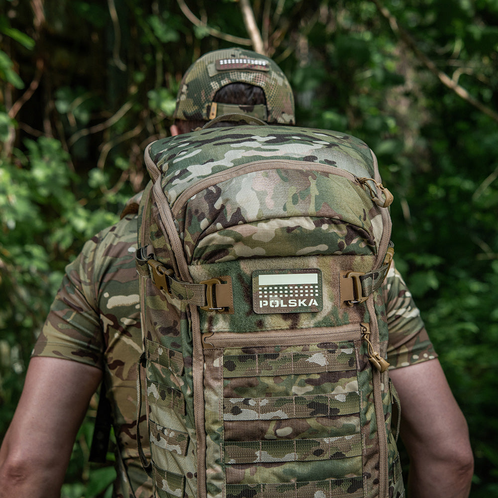 Patch Polska M-Tac Laser Cut - Multicam/GID, Fosforescent