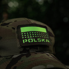 Patch Polska M-Tac Laser Cut - Multicam/GID, Fosforescent