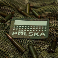 Patch Polska M-Tac Laser Cut - Multicam/GID, Fosforescent