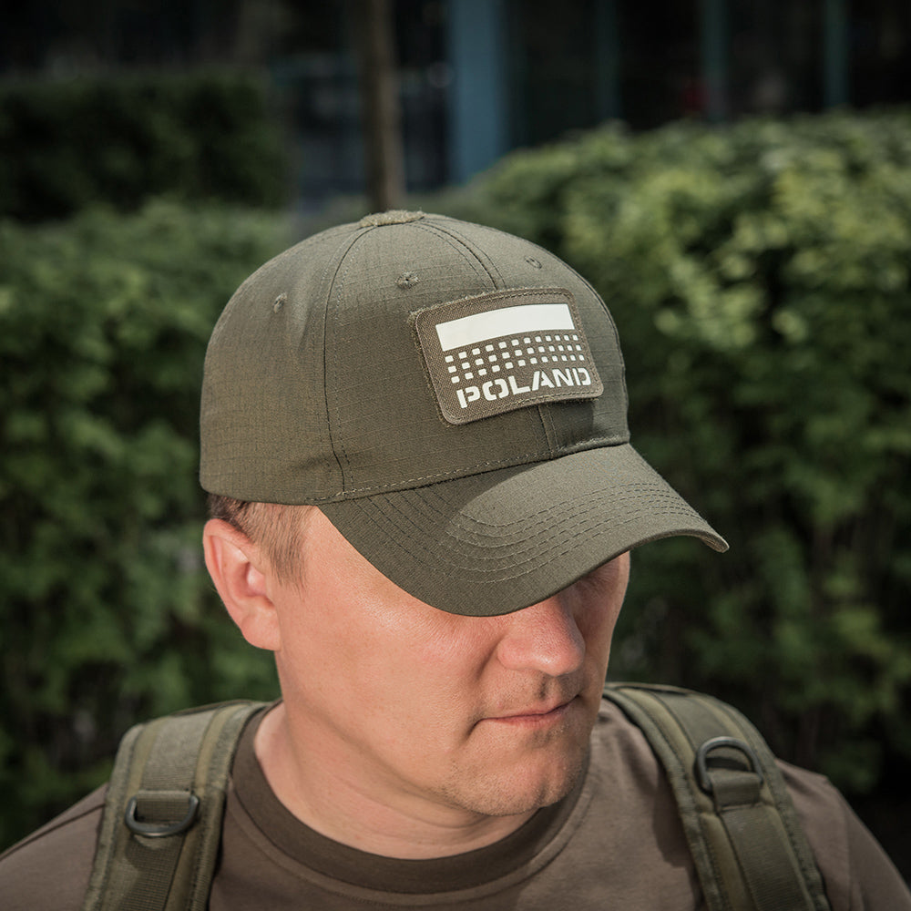 Patch Polska M-Tac Laser Cut - Ranger Green GID (50x80 mm)